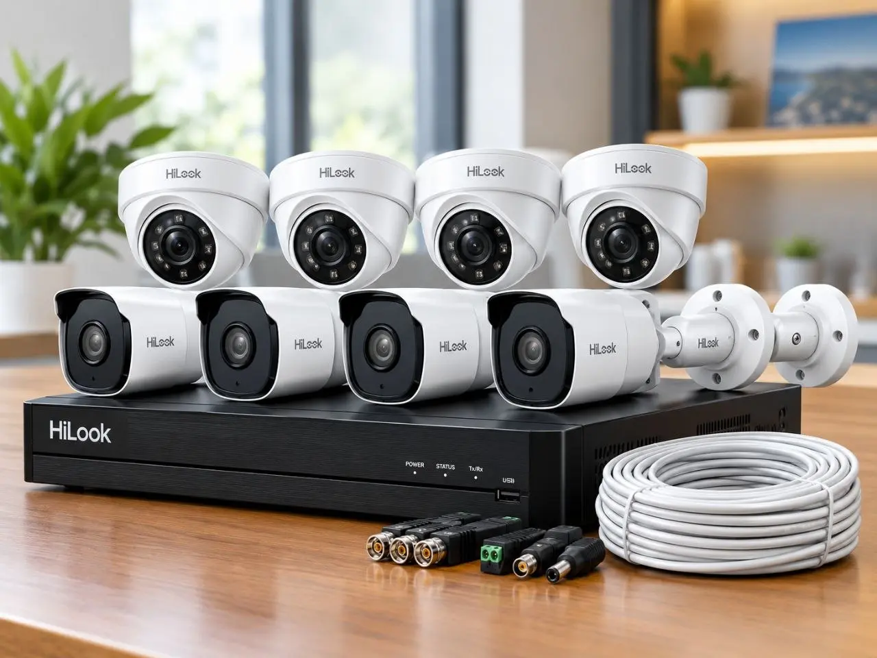 Paket Keamanan Maksimal CCTV Kabel (8 Kamera) - Pasang CCTV Karangasem Bali